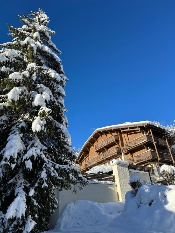 Chalet Le Repaire Proche Piste Megève Exterior foto